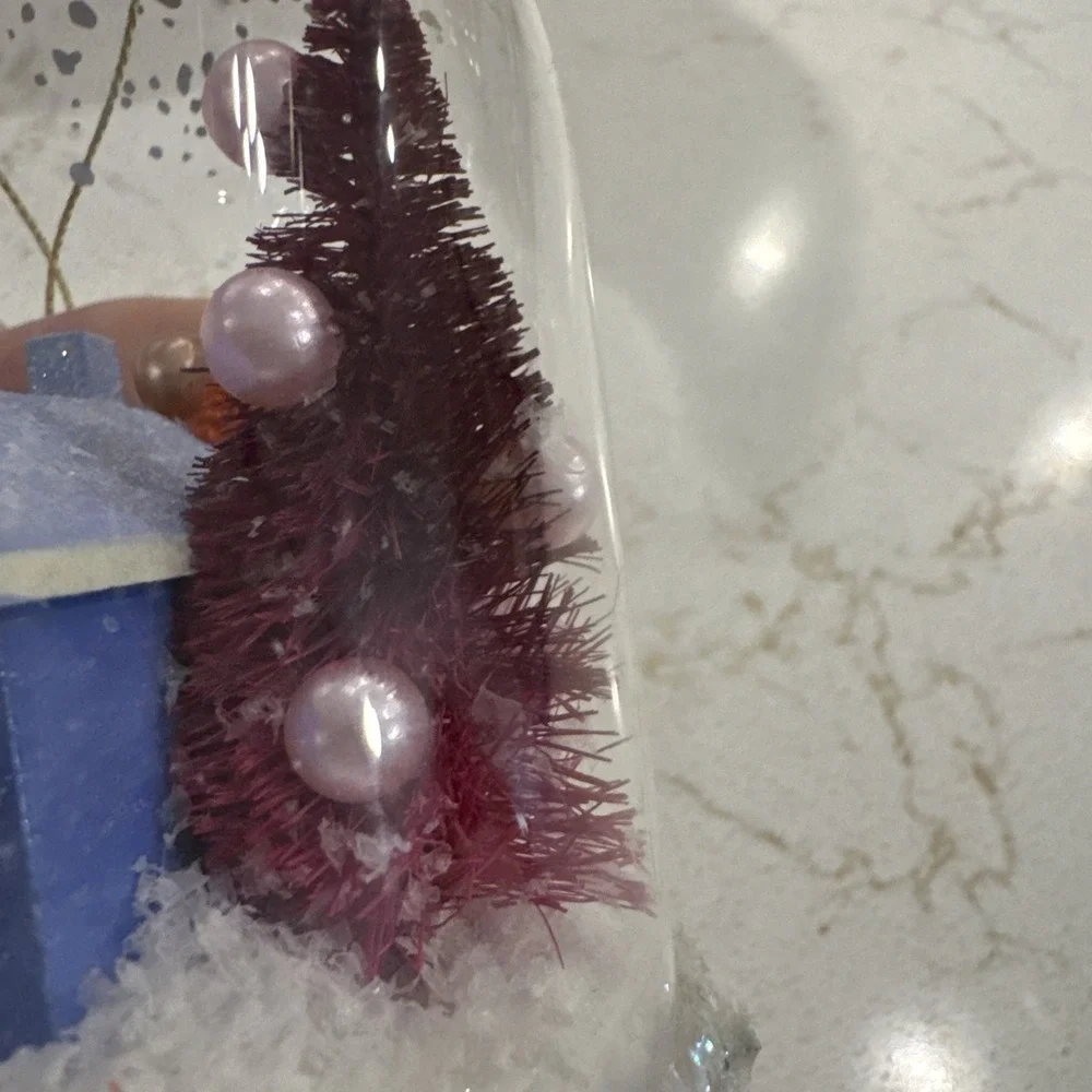 Anthropologie snowglobe scene